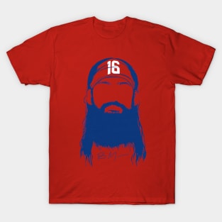 Brandon Marsh Philly Beard T-Shirt